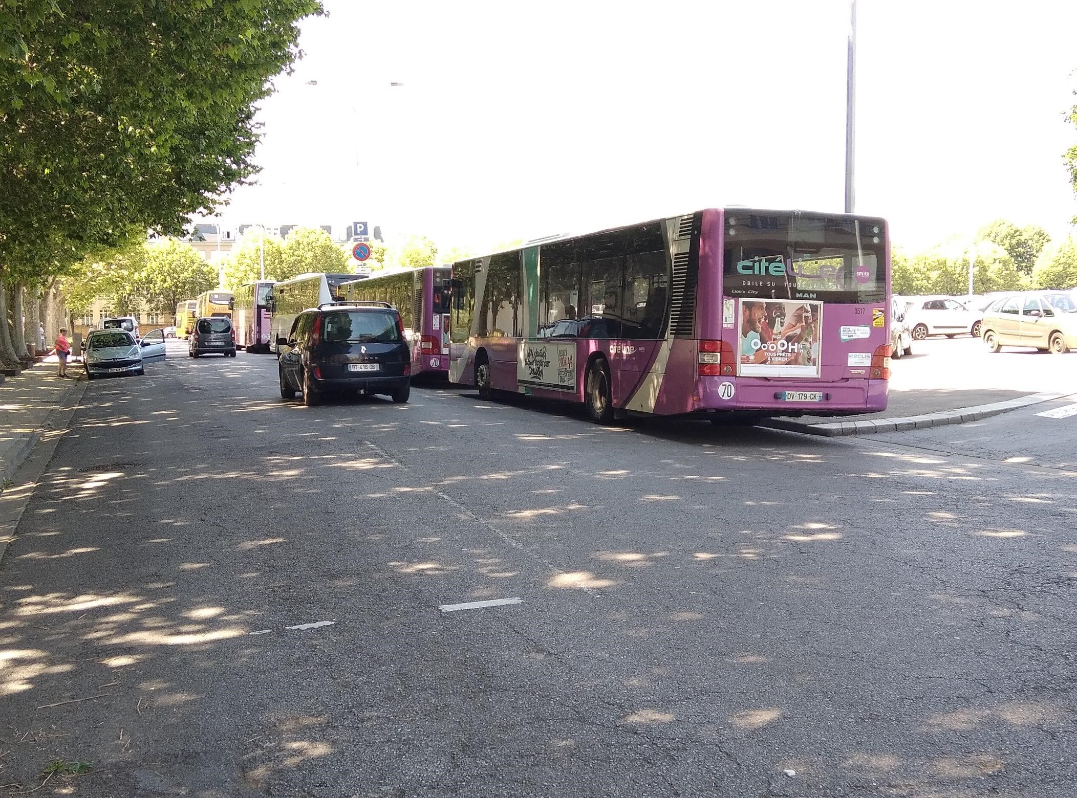 Bus Thionville, Citeline, de derrière